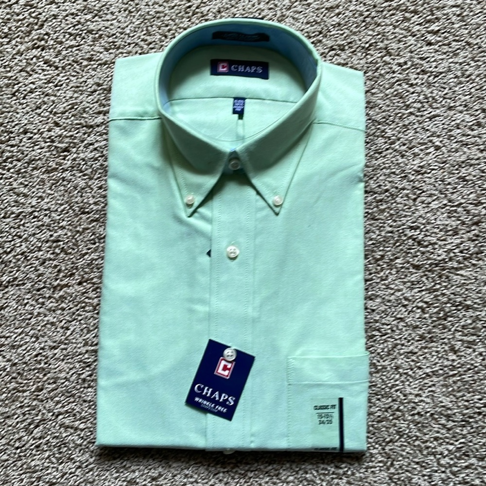 Chaps Long Sleeve Dress Shirt!